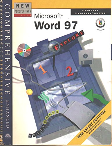 9780760073087: New Perspectives on Microsoft Word 97: Comprehensive-Enhanced