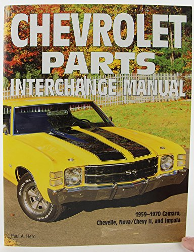 Stock image for Chevrolet Parts Interchange Manual, 1959-1970 for sale by ThriftBooks-Atlanta