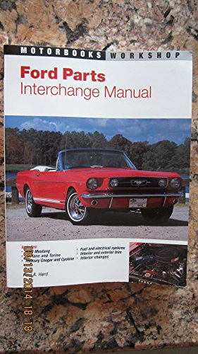 Stock image for Ford Parts Interchange Manual for sale by Magers and Quinn Booksellers