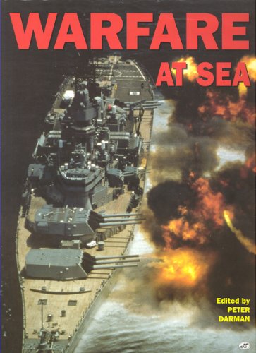 Warfare at Sea - 076030405X, hardcover, Peter Darman, new