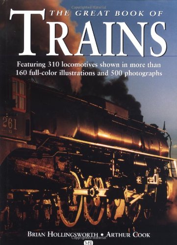 Imagen de archivo de Great Book of Trains a la venta por ThriftBooks-Atlanta