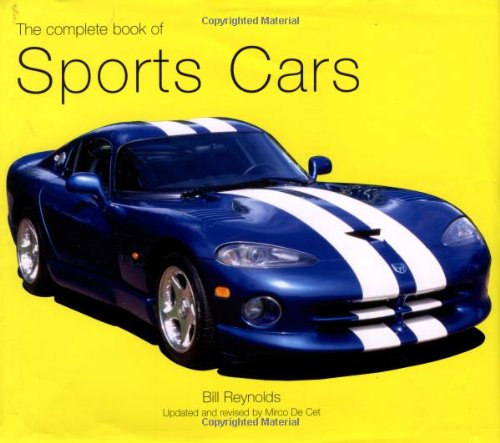 Beispielbild fr The Complete Book of Sports Cars zum Verkauf von Goodwill