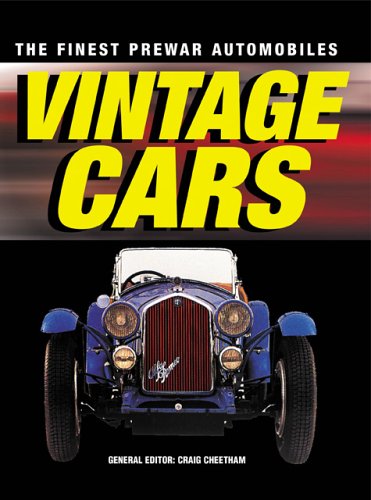 Imagen de archivo de Vintage Cars: The Finest Prewar Automobiles a la venta por HPB Inc.