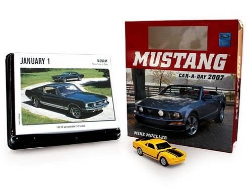 Mustang Car-a-Day 2007 Calendar: With Collectible Die-Cast Car (9780760325889) by Mueller, Mike
