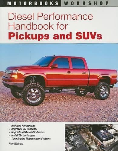 Stock image for Diesel Performance Handbook for Pickups and SUVs (Motorbooks Workshop) for sale by SecondSale