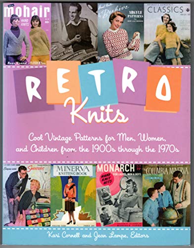 Beispielbild fr Retro Knits: Cool Vintage Patterns for Men, Women, and Children from the 1900s through the 1970s zum Verkauf von Half Price Books Inc.