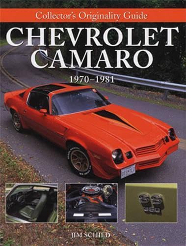 Stock image for Collectors Originality Guide: Chevrolet Camaro, 1970-1981 for sale by Goodwill Southern California