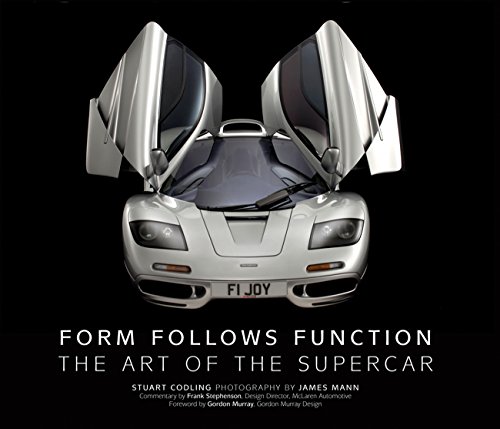 Imagen de archivo de Form Follows Function: The Art of the Supercar a la venta por Red's Corner LLC