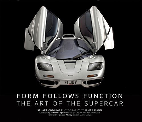 9780760341162: Form Follows Function: The Art of the Supercar