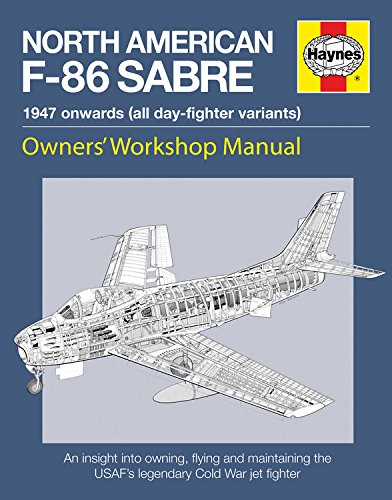 Stock image for North American F-86 Sabre Owners' Workshop Manual: An insight into owning, flying, and maintaining the USAF's legendary Cold War jet fighter for sale by HPB Inc.