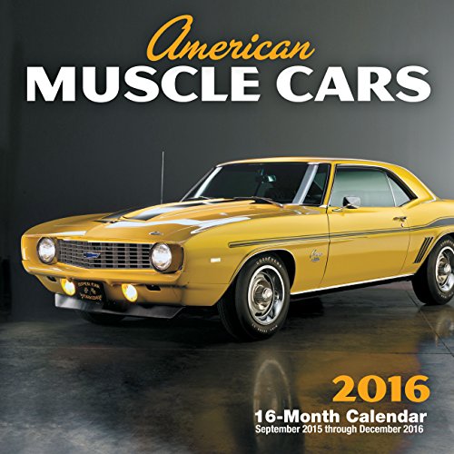 9780760348727: American Muscle Cars 2016 Calendar