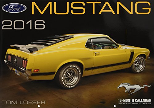9780760348819: Ford Mustang Deluxe 2016: 16-Month Calendar September 2015 through December 2016