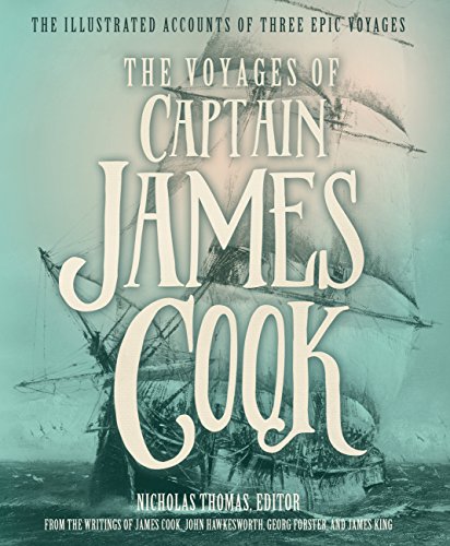 Imagen de archivo de The Voyages of Captain James Cook: The Illustrated Accounts of Three Epic Pacific Voyages a la venta por Oblivion Books