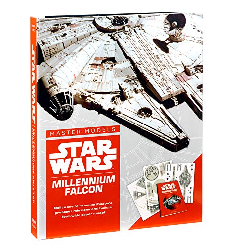 Imagen de archivo de Star Wars Master Models Millennium Falcon Relive the Millennium Falcon's Greatest Missions and Build a Foot-Wide Paper Model a la venta por TextbookRush