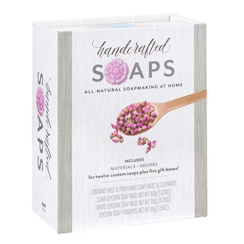 Imagen de archivo de Handcrafted Soaps All-Natural Soapmaking at Home a la venta por TextbookRush