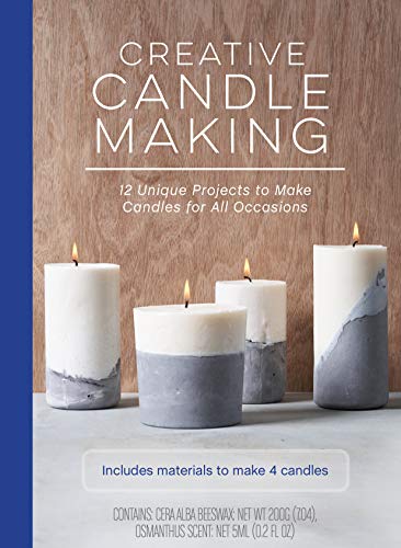 Beispielbild fr Creative Candle Making: 12 Unique Projects to Make Candles for All Occasions - Includes Materials to Make 4 Candles zum Verkauf von Books-FYI, Inc.