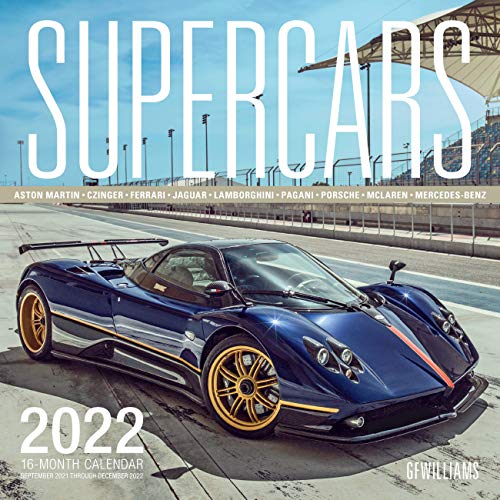 Supercars 2022  16 Month Calendar   September 2021 through December 2022