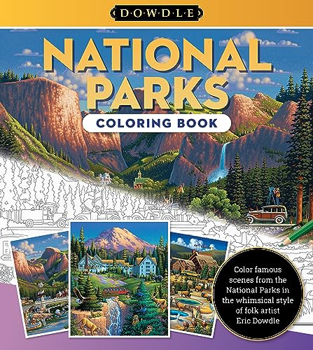 Imagen de archivo de Eric Dowdle Coloring Book: National Parks Format: Paperback a la venta por INDOO