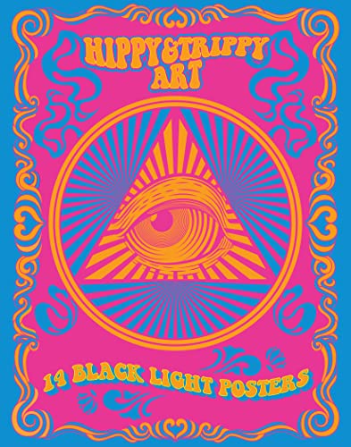 9780760385777: Hippy & Trippy Art: 14 Black Light Posters