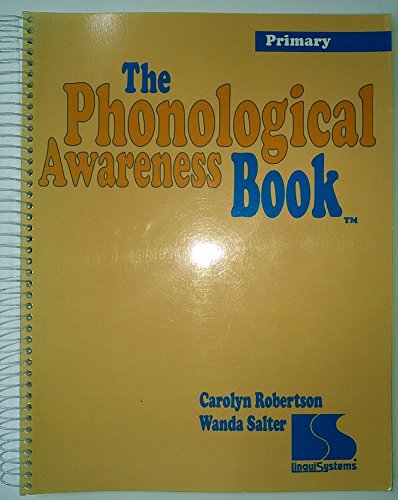 Beispielbild fr The phonological awareness book zum Verkauf von HPB-Red