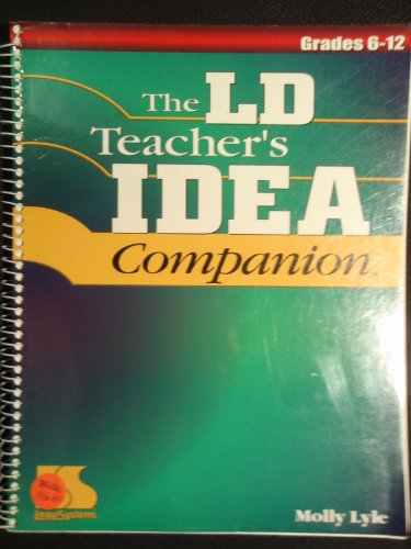 Imagen de archivo de The Ld Teacher's Idea Companion Grades 6-12 (Grades 6-12) a la venta por HPB-Red