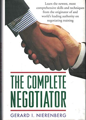 9780760701218: Title: The Complete Negotiator