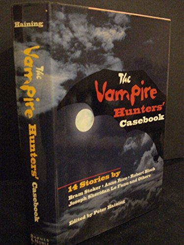 Imagen de archivo de The Vampire Hunter's Casebook a la venta por SecondSale