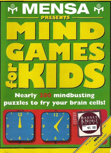 Stock image for Mensa Presents Mind Games for Kids for sale by HPB-Ruby