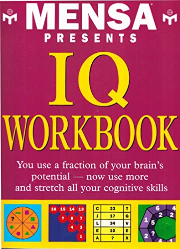 Beispielbild fr Mensa Presents IQ Workbook zum Verkauf von SecondSale