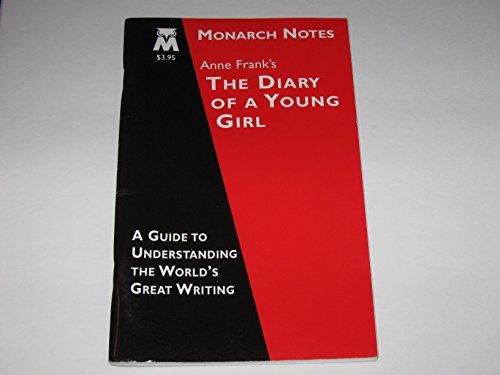 Stock image for Anne Frank's: The diary of a young girl (Monarch notes) Harris, Eugenie for sale by GridFreed
