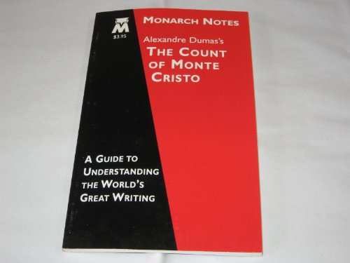 Stock image for Alexandre Dumas's The Count of Monte Cristo (Monarch notes) for sale by Better World Books