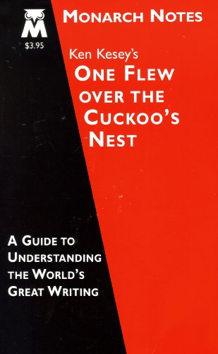 Imagen de archivo de Ken Kesey's One flew over the cuckoo's nest (Monarch notes) a la venta por Better World Books