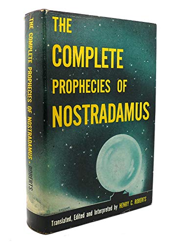 Stock image for The complete prophecies of Nostradamus for sale by KuleliBooks