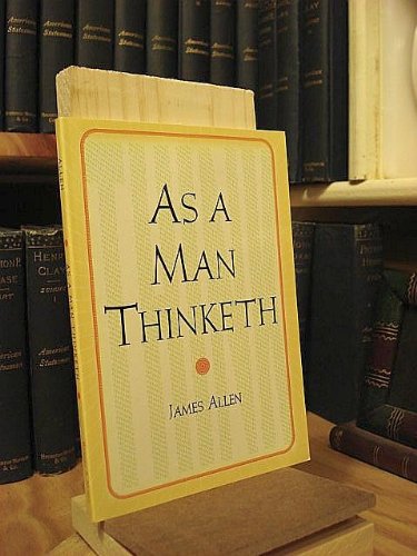 Stock image for As a man thinketh for sale by Wonder Book