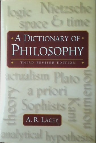 Beispielbild fr A dictionary of philosophy zum Verkauf von Wonder Book