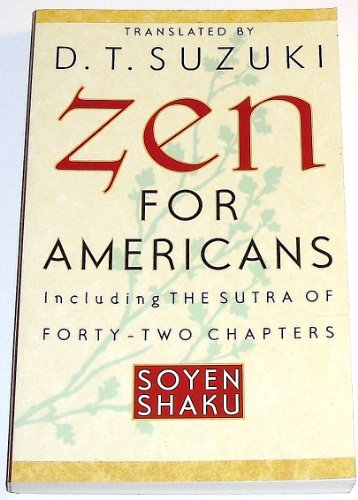 9780760716434: Zen for Americans [Paperback] by Soyen Shaku