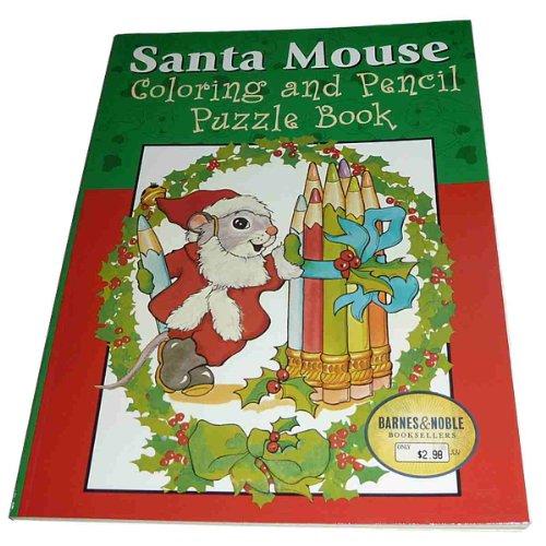 9780760716953: Santa Mouse Coloring and Pencil Puzzle Book by Michael Brown (2000-01-01)