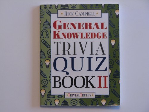 Beispielbild fr General Knowledge Trivia Quiz Book II zum Verkauf von Wonder Book