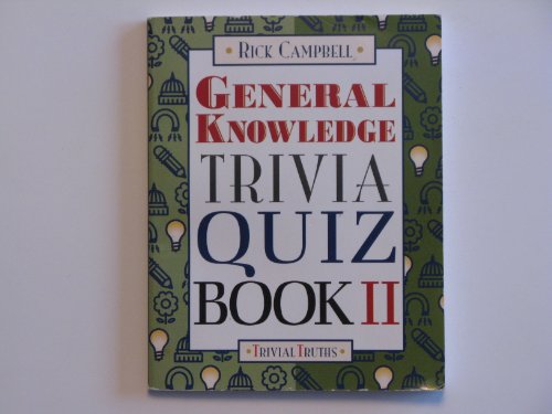 Stock image for General Knowledge Trivia Quiz Book II for sale by Wonder Book