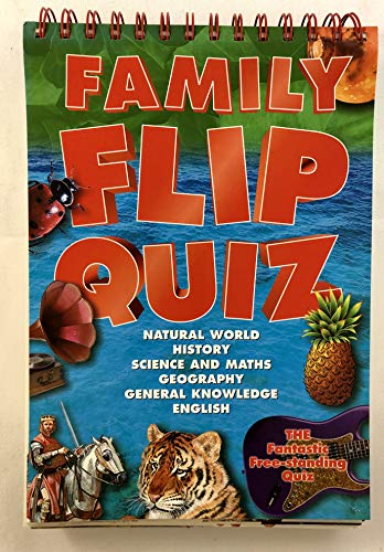 Stock image for Family Flip Quiz - Natural World, History, Science and Maths, Geography, General Knowledge, English for sale by Jenson Books Inc
