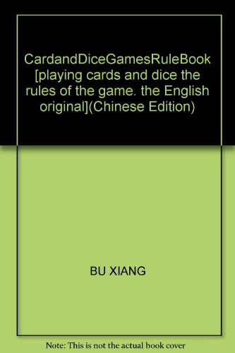 9780760727843: CardandDiceGamesRuleBook [playing cards and dice the rules of the game. the E...