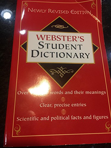 Imagen de archivo de Webster's Student Dictionary a la venta por SecondSale