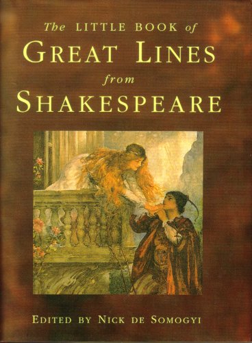 Stock image for Little Book of Great Lines from Shakespeare for sale by HPB-Emerald