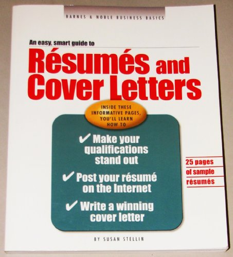 Beispielbild fr Barnes & Noble Basics:Resumes and Cover Letters zum Verkauf von Wonder Book