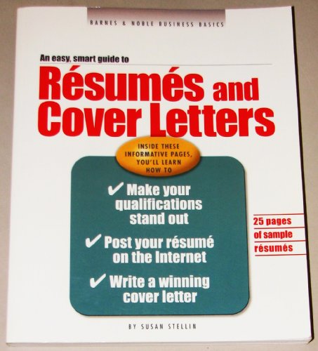 Imagen de archivo de Writing a Resume and Cover Letter a la venta por Better World Books