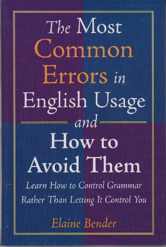 9780760741375: Title: The Most Common Errors in English Usage and How to