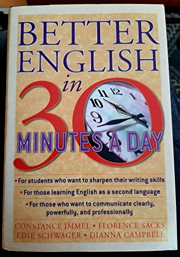 Beispielbild fr Better English in 30 Minutes a Day zum Verkauf von Wonder Book