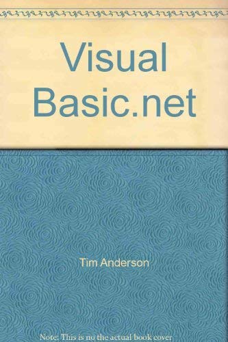 Stock image for Visual Basic.net for sale by Wonder Book