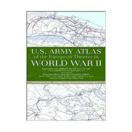 9780760752142: Title: US Army Atlas of the European Theater in World War