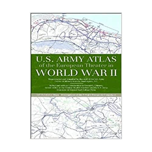 9780760752142: U.S. Army Atlas of the European Theater in World War II